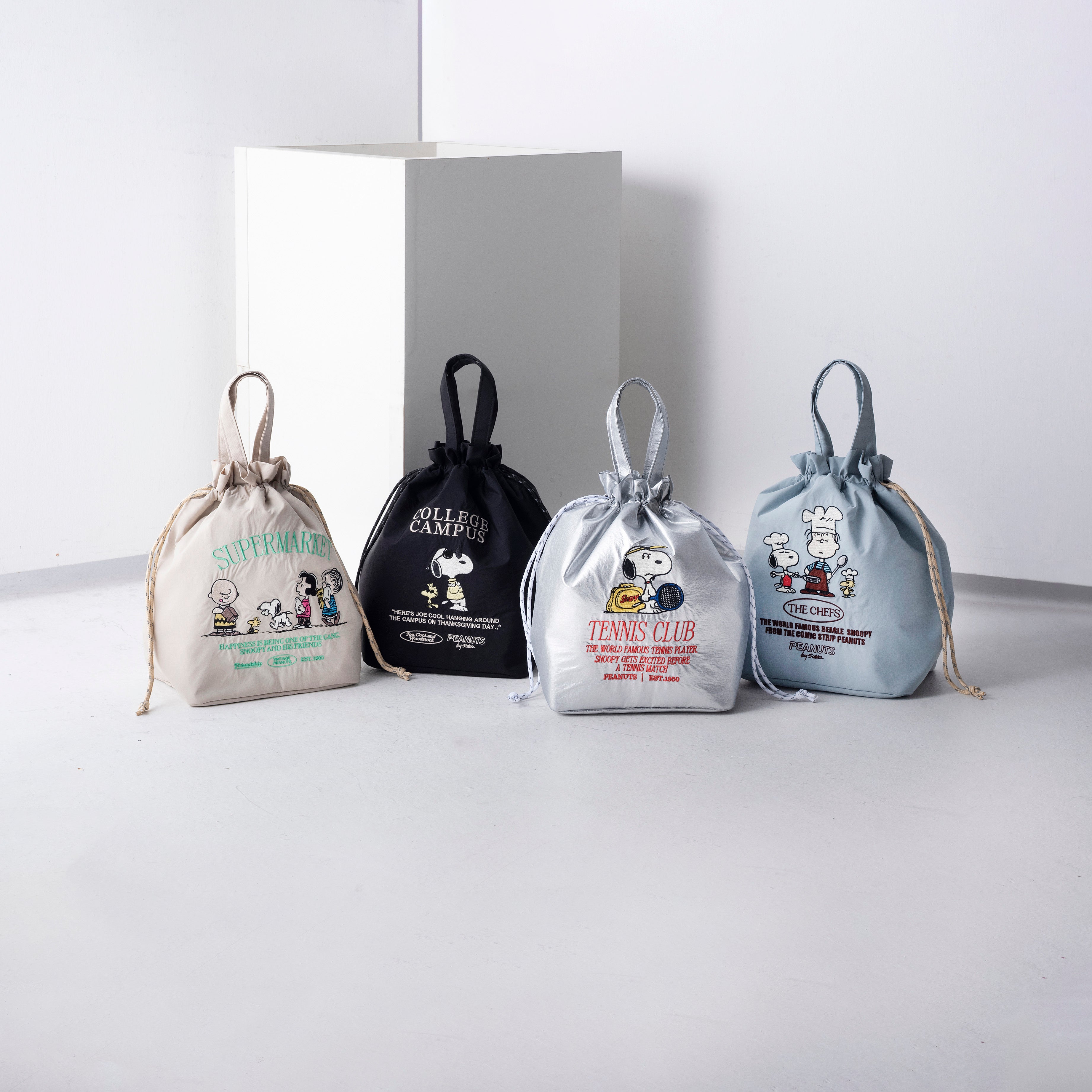 手作り☆保冷保温巾着バッグ☆スヌーピー☆デニム PEANUTS] PN/保冷巾着トート – HEMING'S official online store