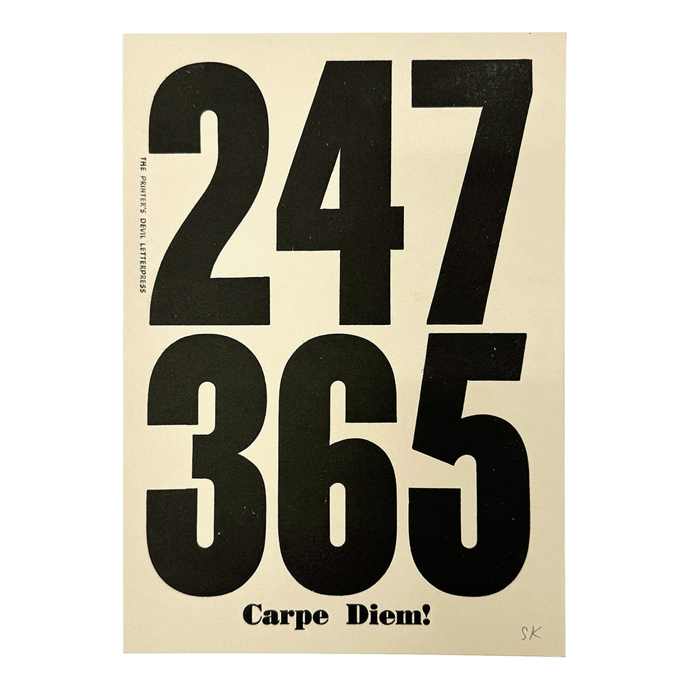 ATPPL] Typography Poster/A4 size – HEMING'S official online store
