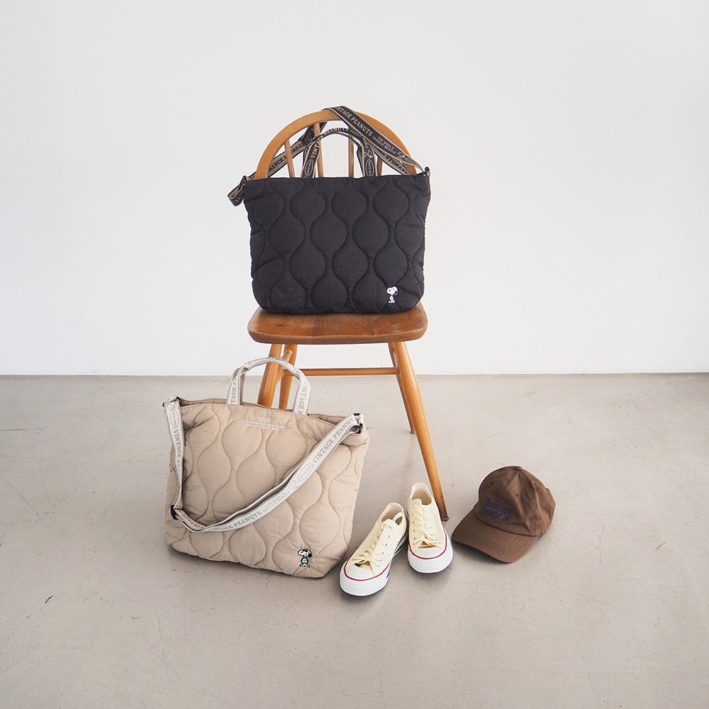値下げ、キルティングバック PEANUTS] PN/キルティングトートL(2025デザイン) – HEMING'S