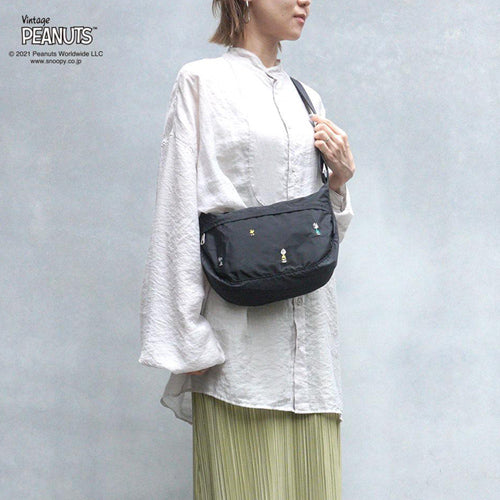 大人っぽく使える！刺繍スヌーピーの新作バッグ【SOLEIL(ソレイユ)】