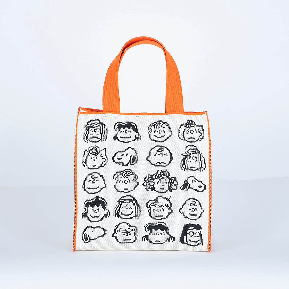 [PEANUTS] キュービックバッグM