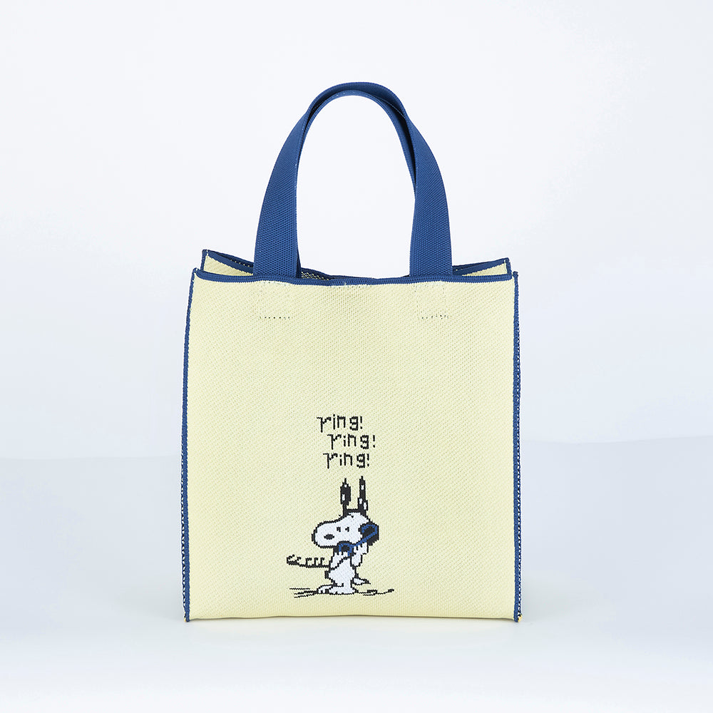 [PEANUTS] キュービックバッグM