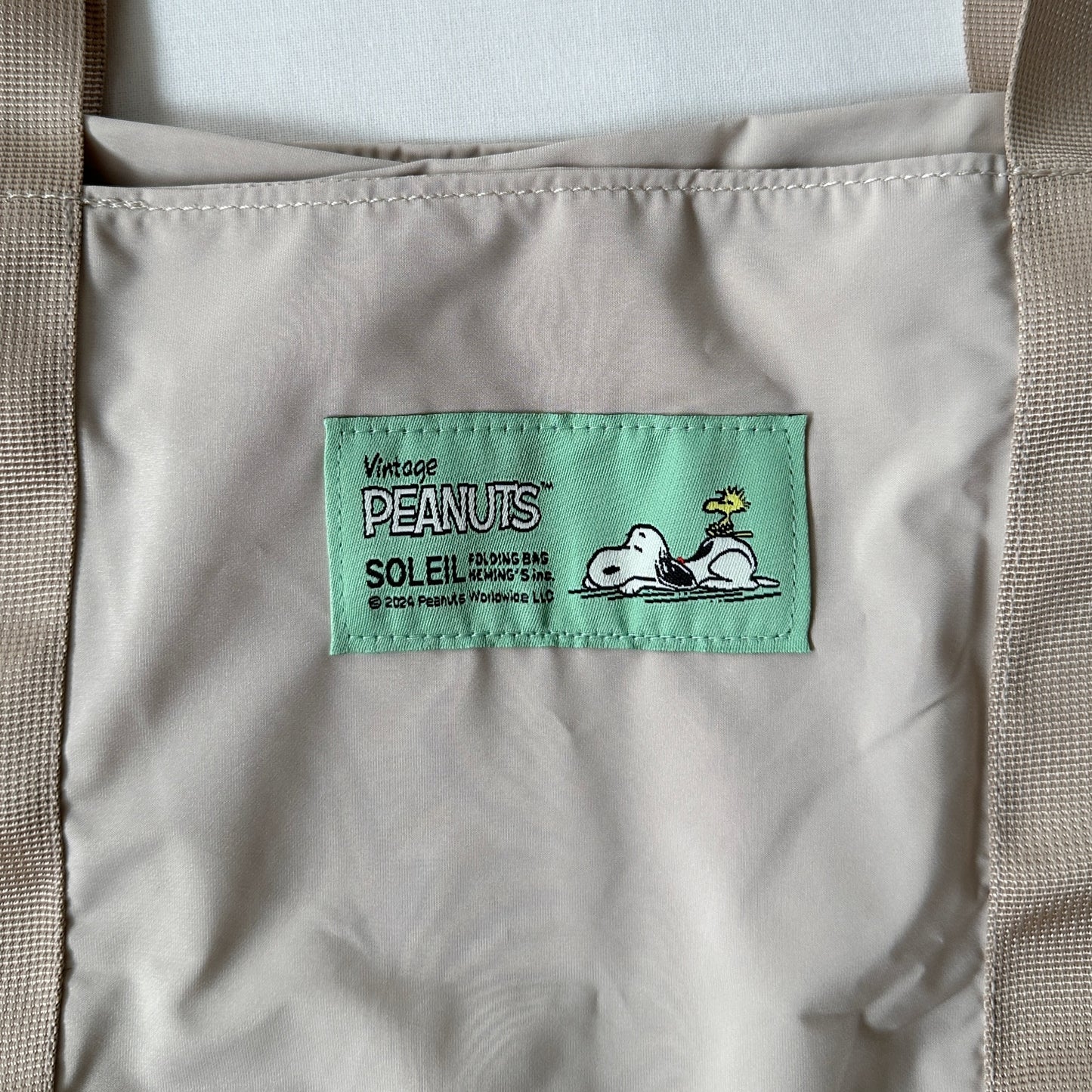 [PEANUTS] PN/SOLEIL ウィークエンドトートバッグ