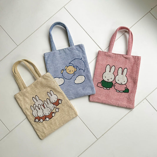 [Dick Bruna] ジャガードミニフラットトート