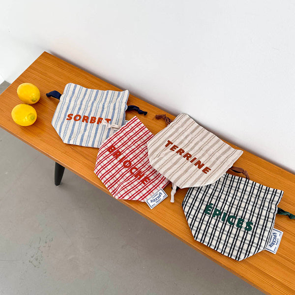 [Finissage] フレンチエピスリークールミニ巾着ポーチ