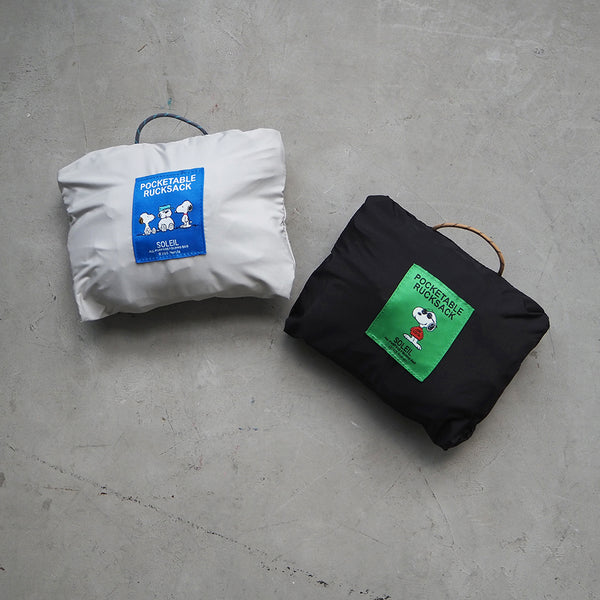 [PEANUTS] PN/SOLEILポケッタブル2WAYリュック