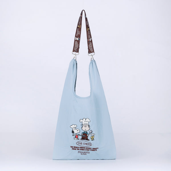 [PEANUTS] PN/ストラップ付きショッパーバッグ(送料無料/ゆうパケット)