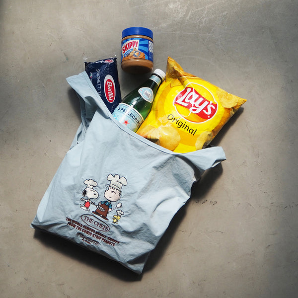 [PEANUTS] PN/ストラップ付きショッパーバッグ(送料無料/ゆうパケット)