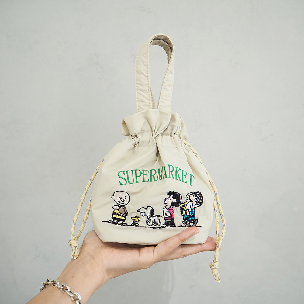 [PEANUTS] PN/保冷巾着トートS