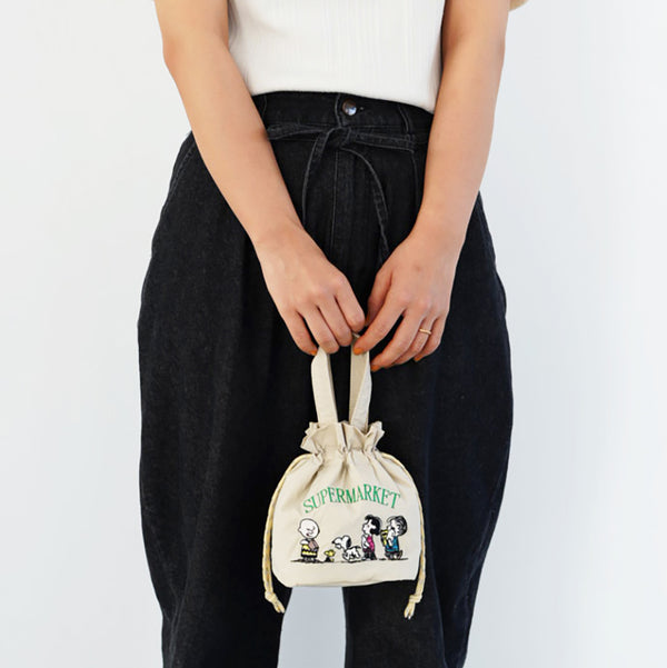 [PEANUTS] PN/保冷巾着トートS