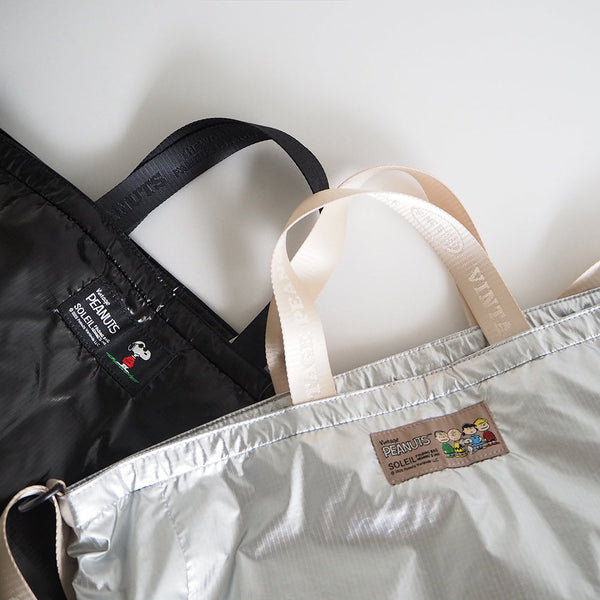 [PEANUTS] PN/SOLEIL 撥水トートL