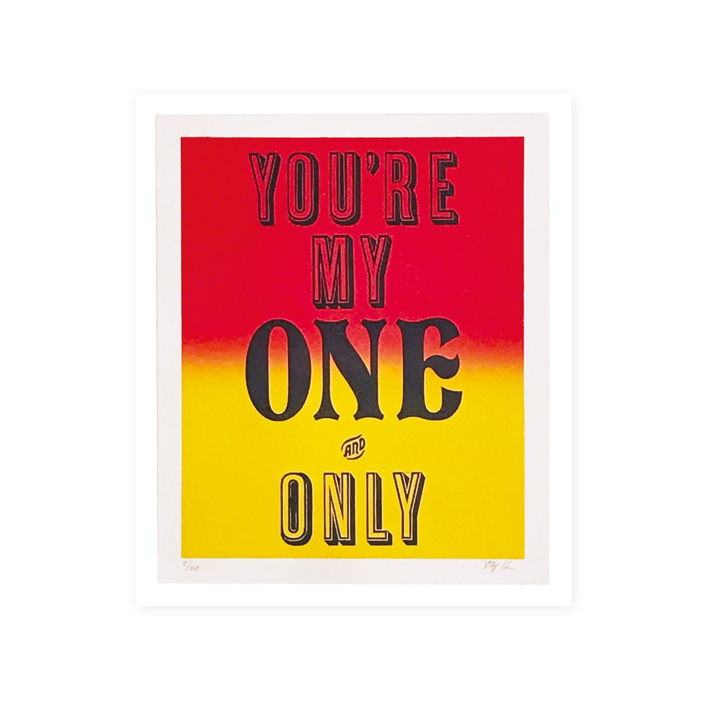 [ATPPL] Typography Poster/MM size