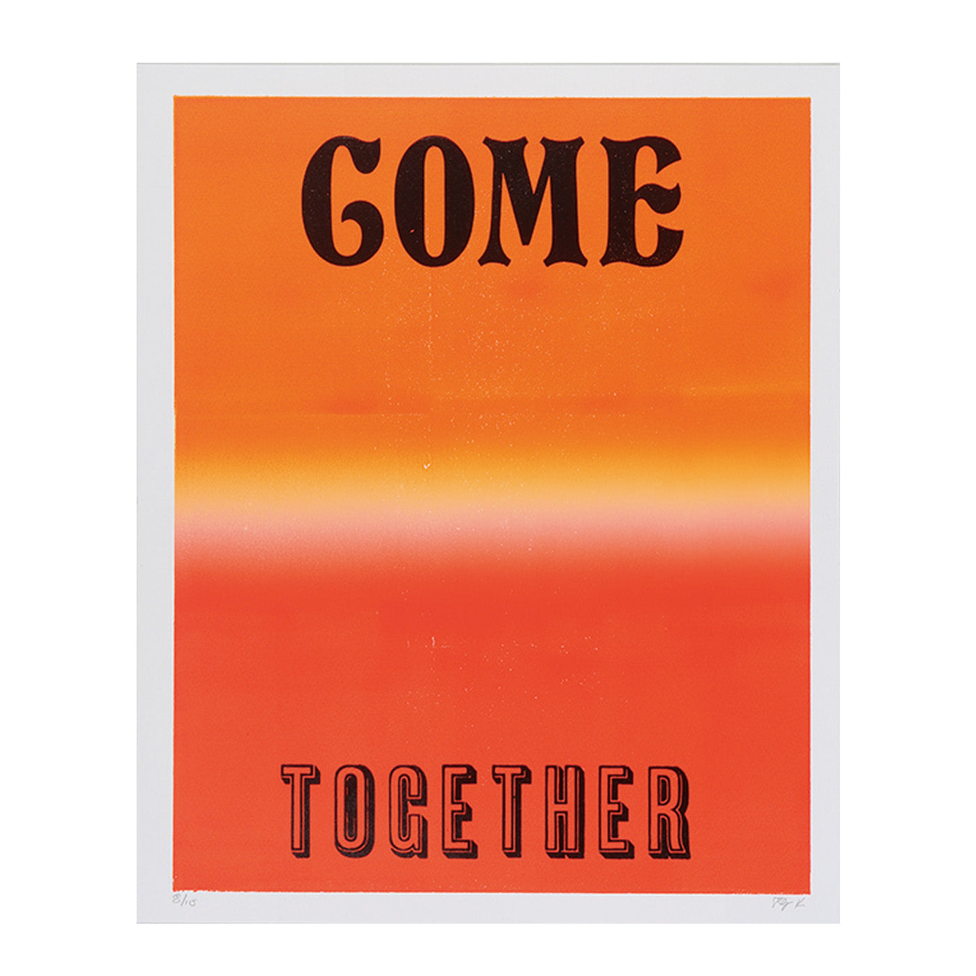 [ATPPL] Typography Poster/LL size