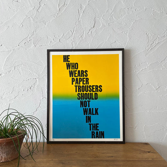 [ATPPL] Typography Poster/LL size