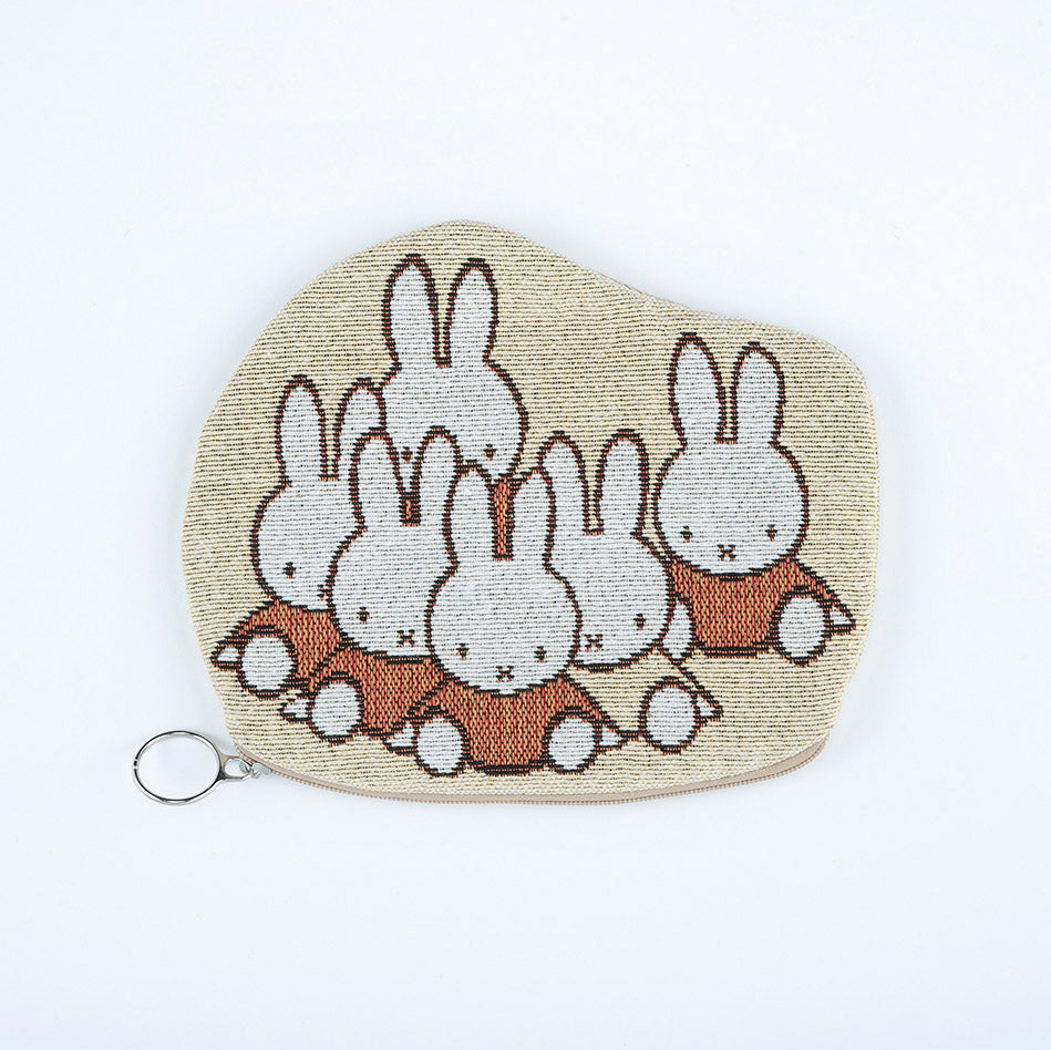 [Dick Bruna] ジャガードダイカットポーチ