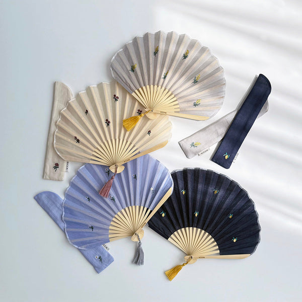 [RICCA] ブルーミー扇子(送料無料/ゆうパケット)