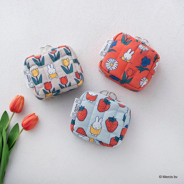 [Dick Bruna] DB/キルティングスクエアポーチ