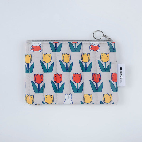 [Dick Bruna] DB/キルティングフラットポーチ