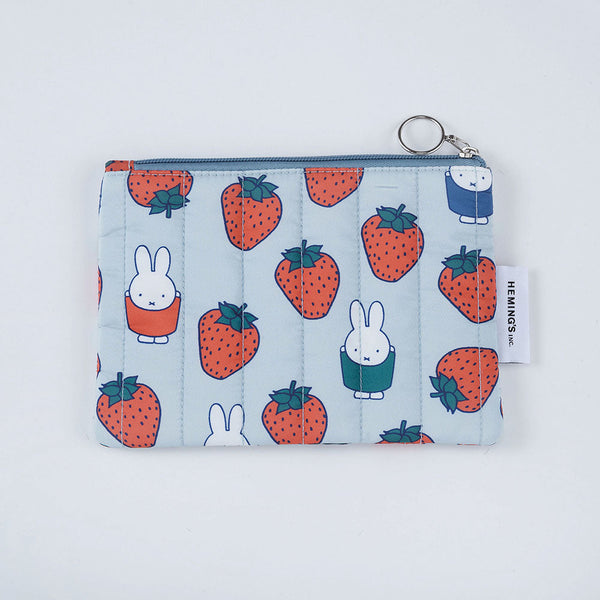 [Dick Bruna] DB/キルティングフラットポーチ