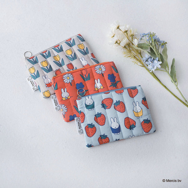 [Dick Bruna] DB/キルティングフラットポーチ