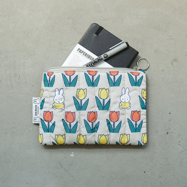 [Dick Bruna] DB/キルティングフラットポーチ