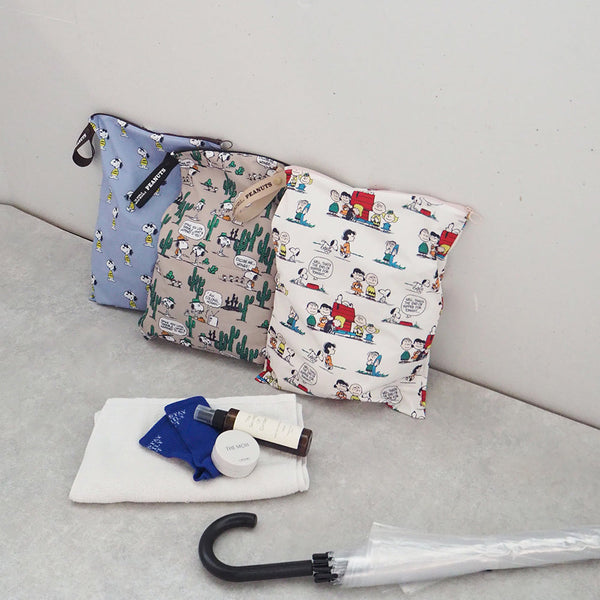 [PEANUTS] PN/撥水マルチポーチL(送料無料/ゆうパケット)