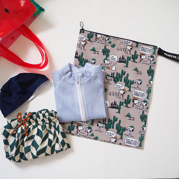 [PEANUTS] PN/撥水マルチポーチL(送料無料/ゆうパケット)