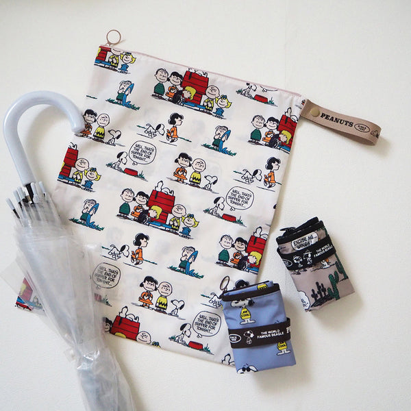 [PEANUTS] PN/撥水マルチポーチL(送料無料/ゆうパケット)