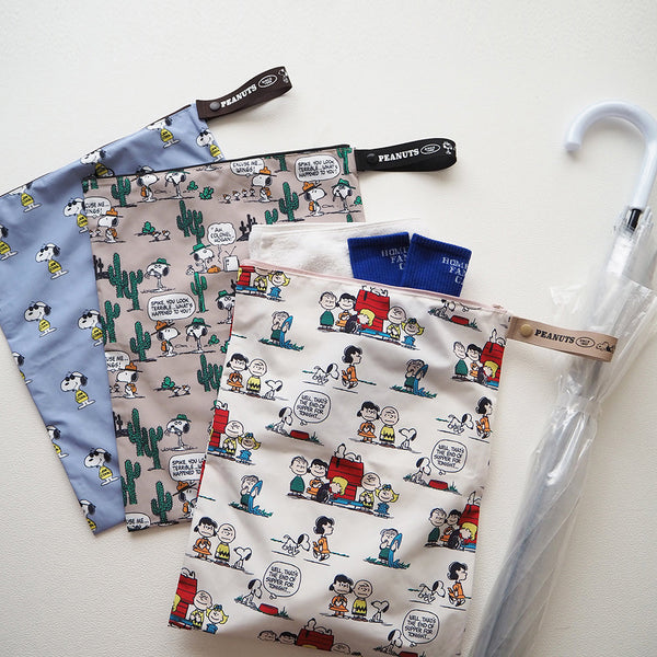 [PEANUTS] PN/撥水マルチポーチL(送料無料/ゆうパケット)