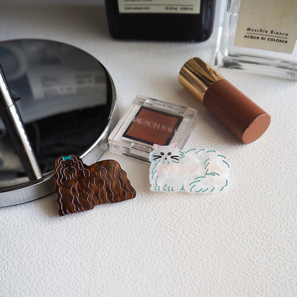 [JOliJOli] FTダイカットヘアクリップ(送料無料/ゆうパケット)