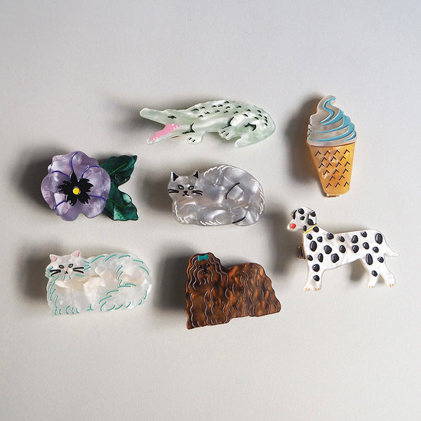 [JOliJOli] FTダイカットヘアクリップ(送料無料/ゆうパケット)