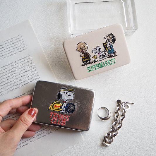 [PEANUTS] PN/マルチケース コンパクトミラーケースL