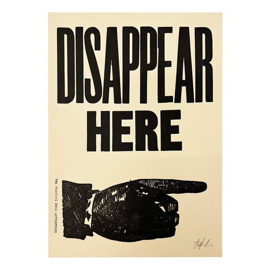 [ATPPL]  Typography Poster/A4 size