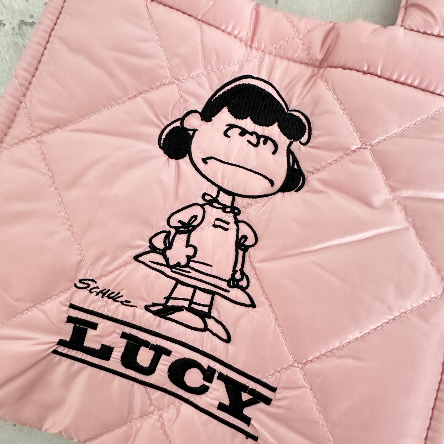 [PEANUTS] PEANUTS/キュービックバッグM
