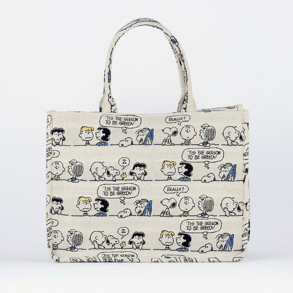 PEANUTS] ジャガードトートL – HEMING