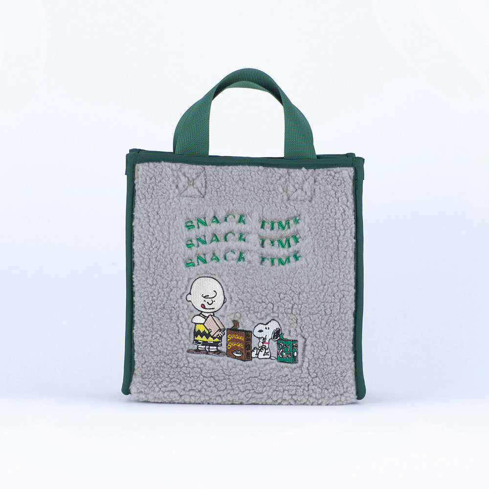 [PEANUTS] キュービックバッグM