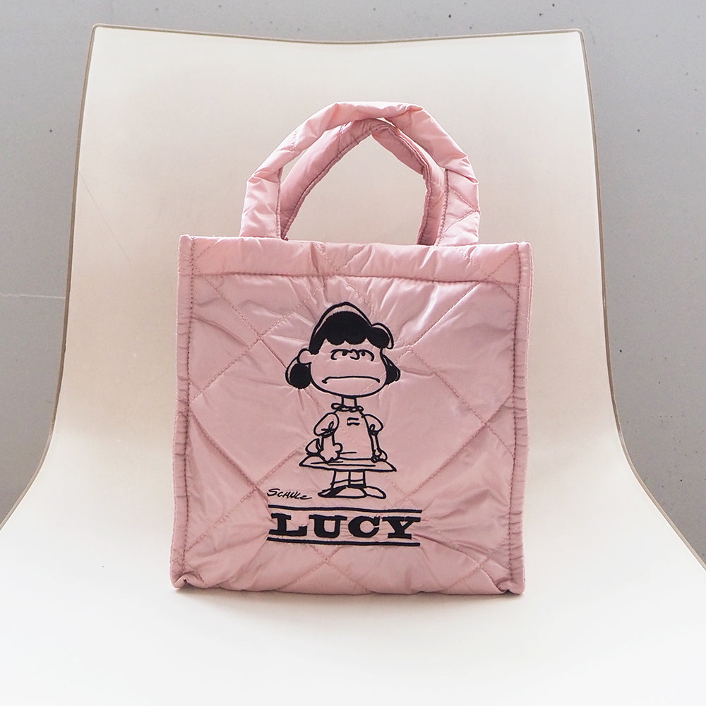[PEANUTS] PEANUTS/キュービックバッグM