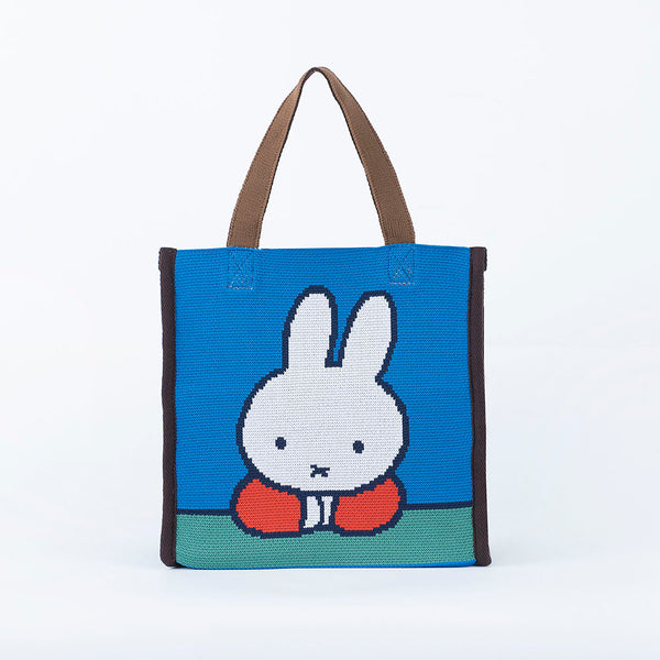 期間限定送料無料8/8(金)11:00まで！[Dick Bruna] ニッティングトートバッグ