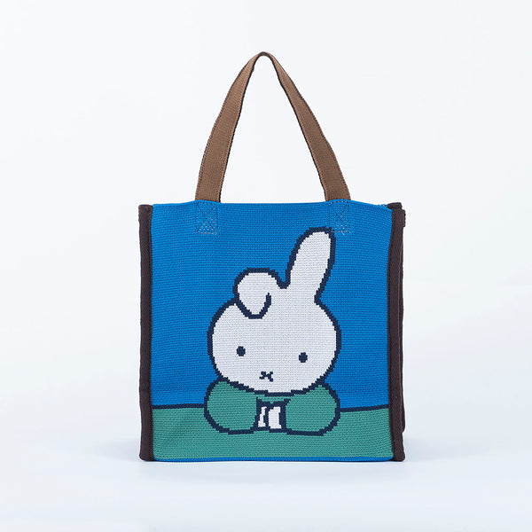 期間限定送料無料8/8(金)11:00まで！[Dick Bruna] ニッティングトートバッグ