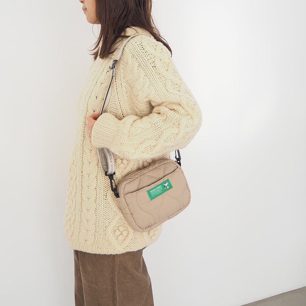 [PEANUTS] PN/キルティングショルダーS(2025デザイン)