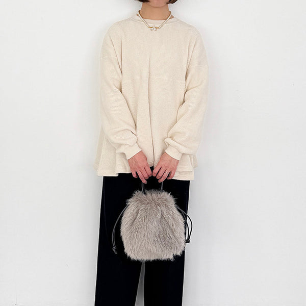 [Finissage] ウーリーファースモールバッグ