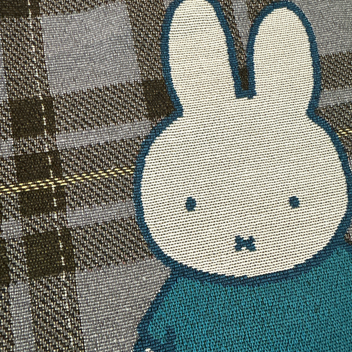 [Dick Bruna] DB/チェックジャガードフラットトート