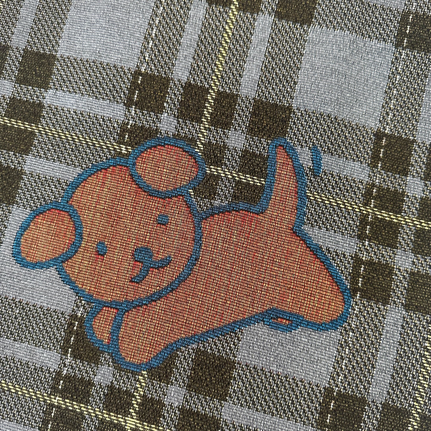 [Dick Bruna] DB/チェックジャガードフラットトート