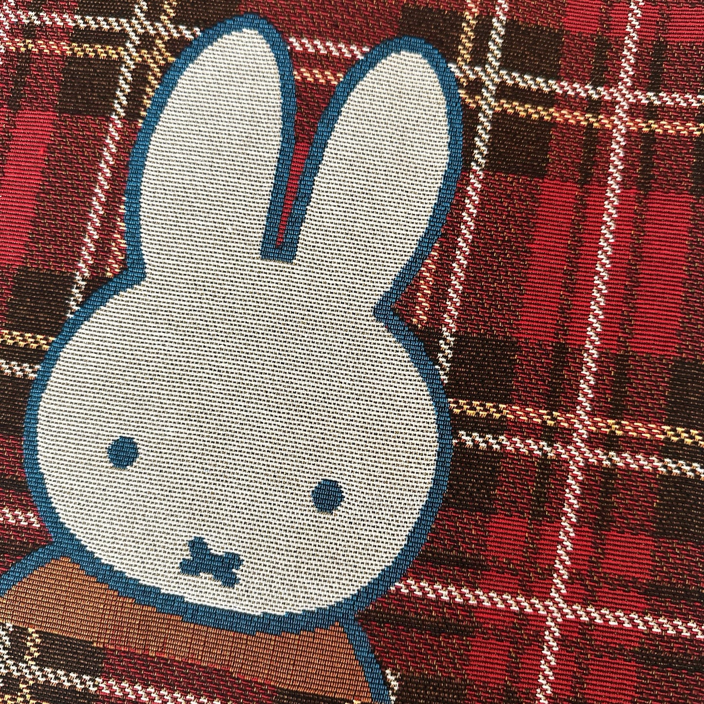 [Dick Bruna] DB/チェックジャガードフラットトート