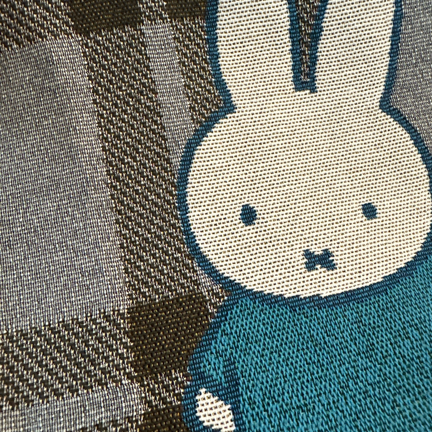 [Dick Bruna] DB/チェックジャガードスクエアトート