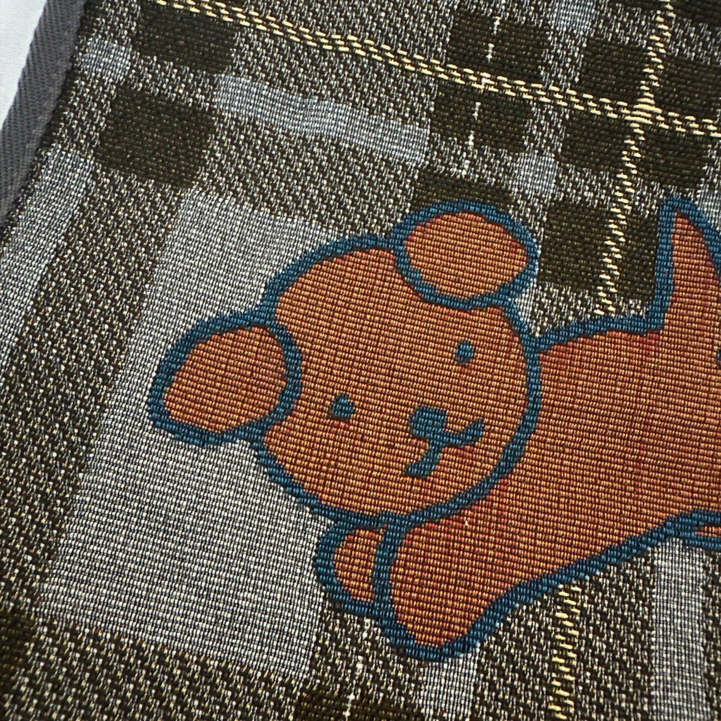 [Dick Bruna] DB/チェックジャガードスクエアトート