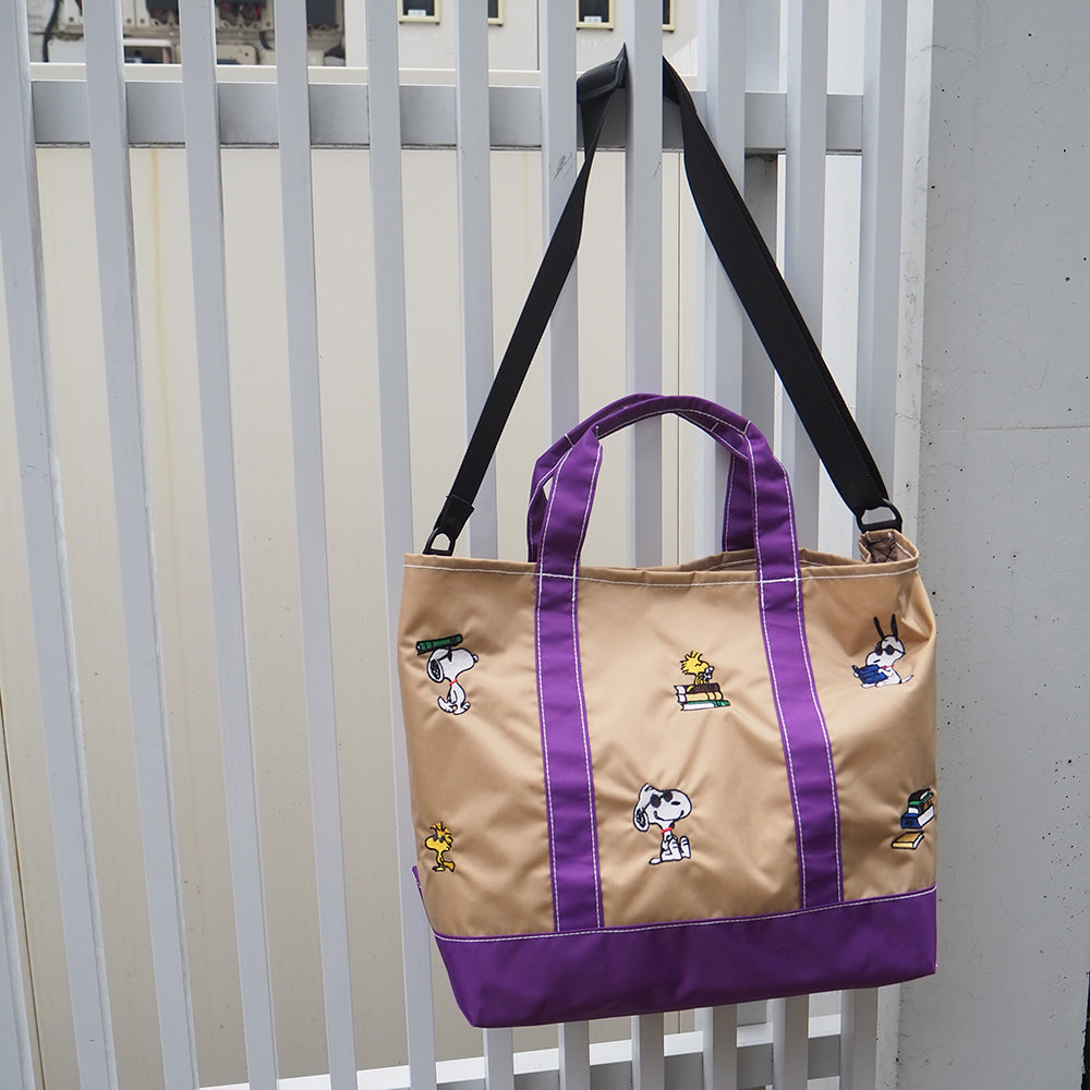 PEANUTS] PN/シシュウ舟形トートL – HEMING'S official online store