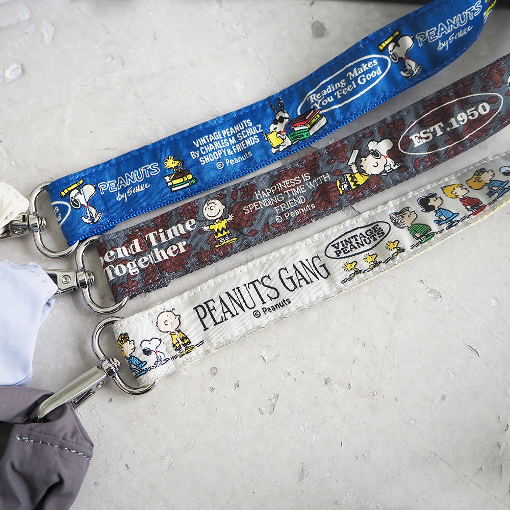 [PEANUTS] PN/ストラップ付ショッパーバッグ