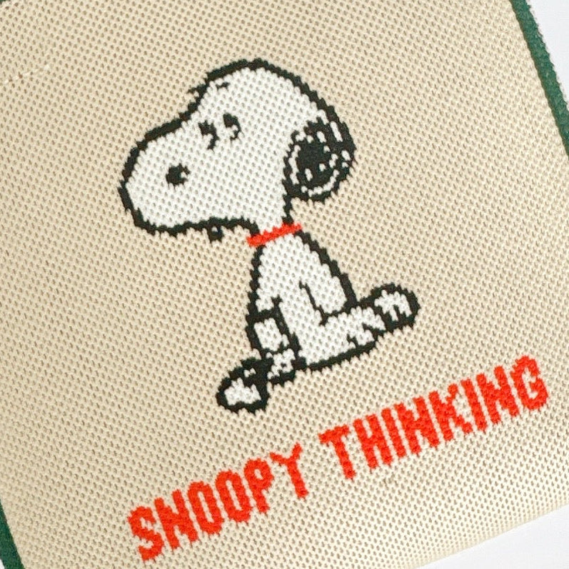[PEANUTS] PN/ジャガードキュービックバッグ