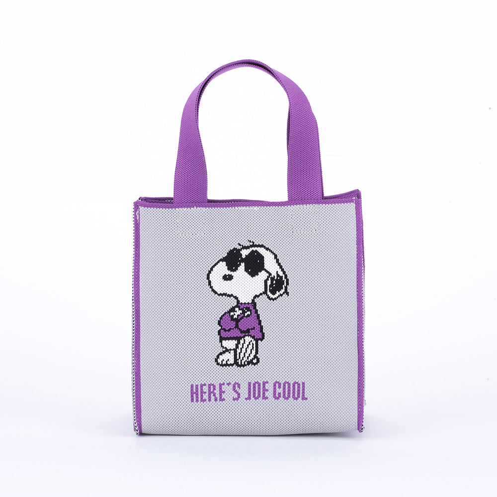 [PEANUTS] PN/ジャガードキュービックバッグ